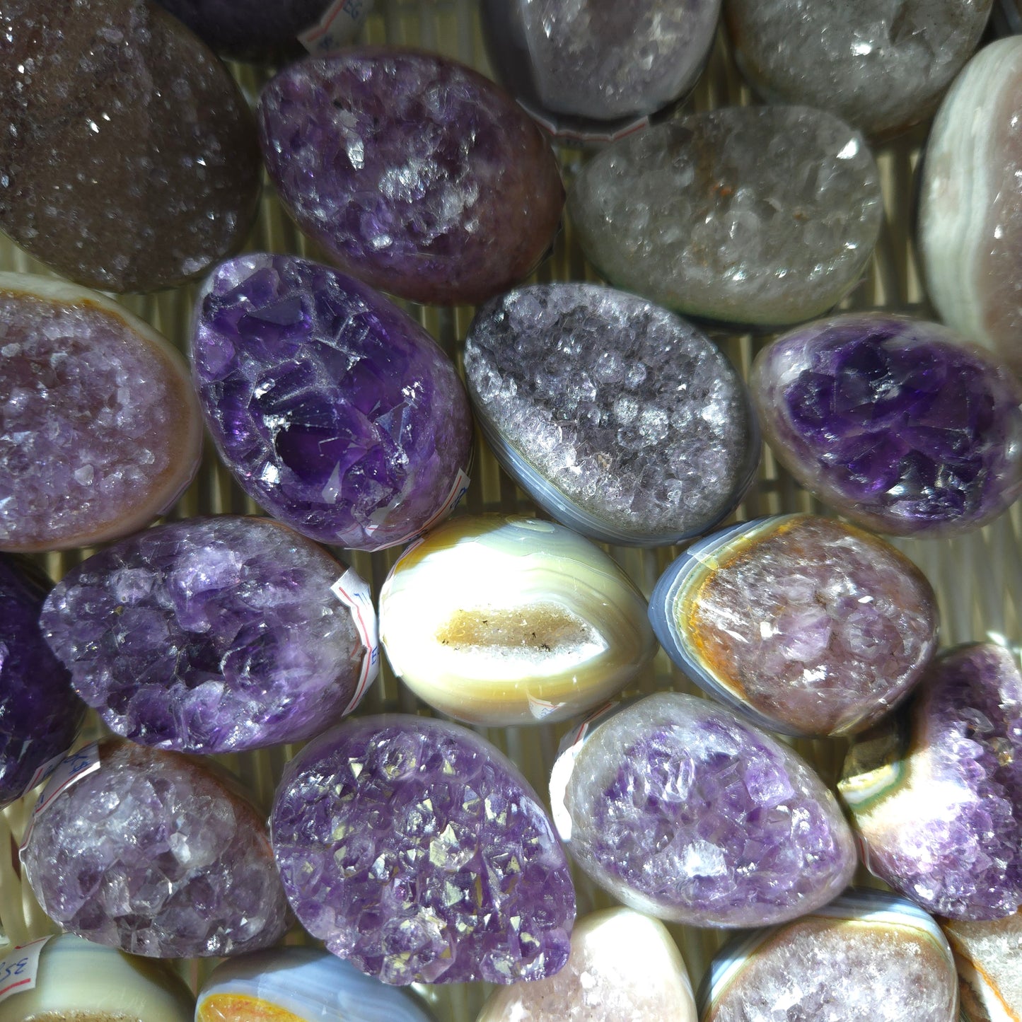 Uruguay amethyst eggs