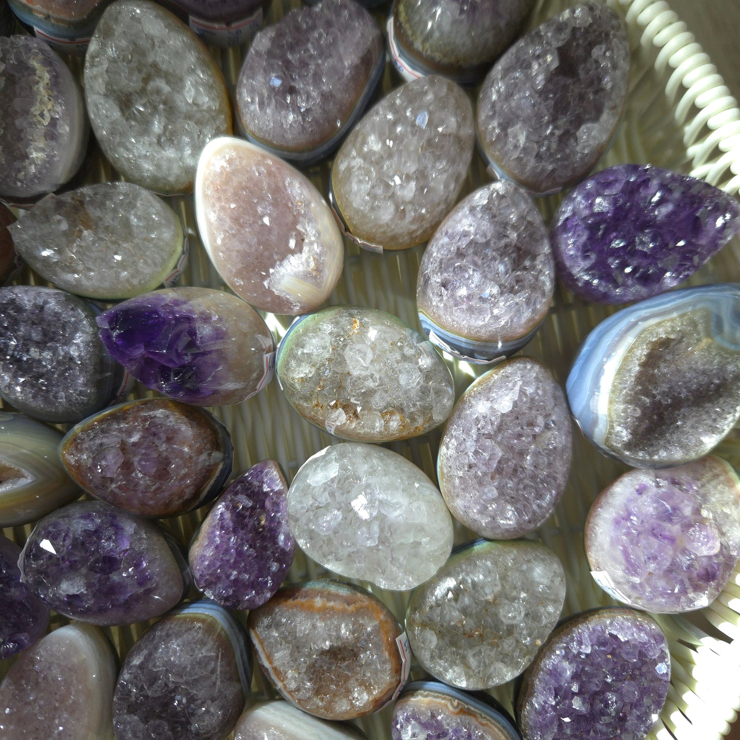 Uruguay amethyst eggs