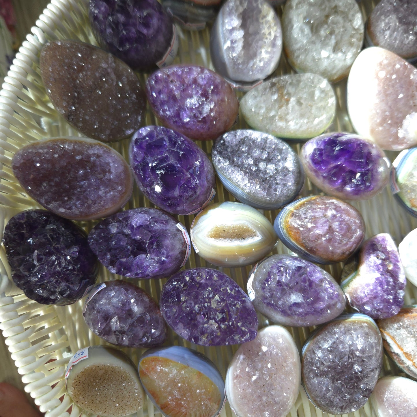 Uruguay amethyst eggs