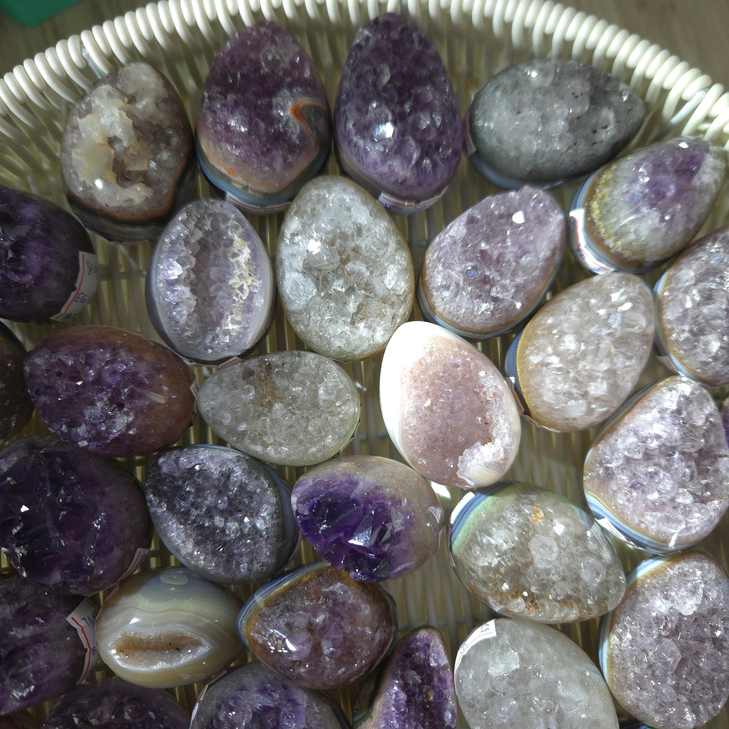 Uruguay amethyst eggs
