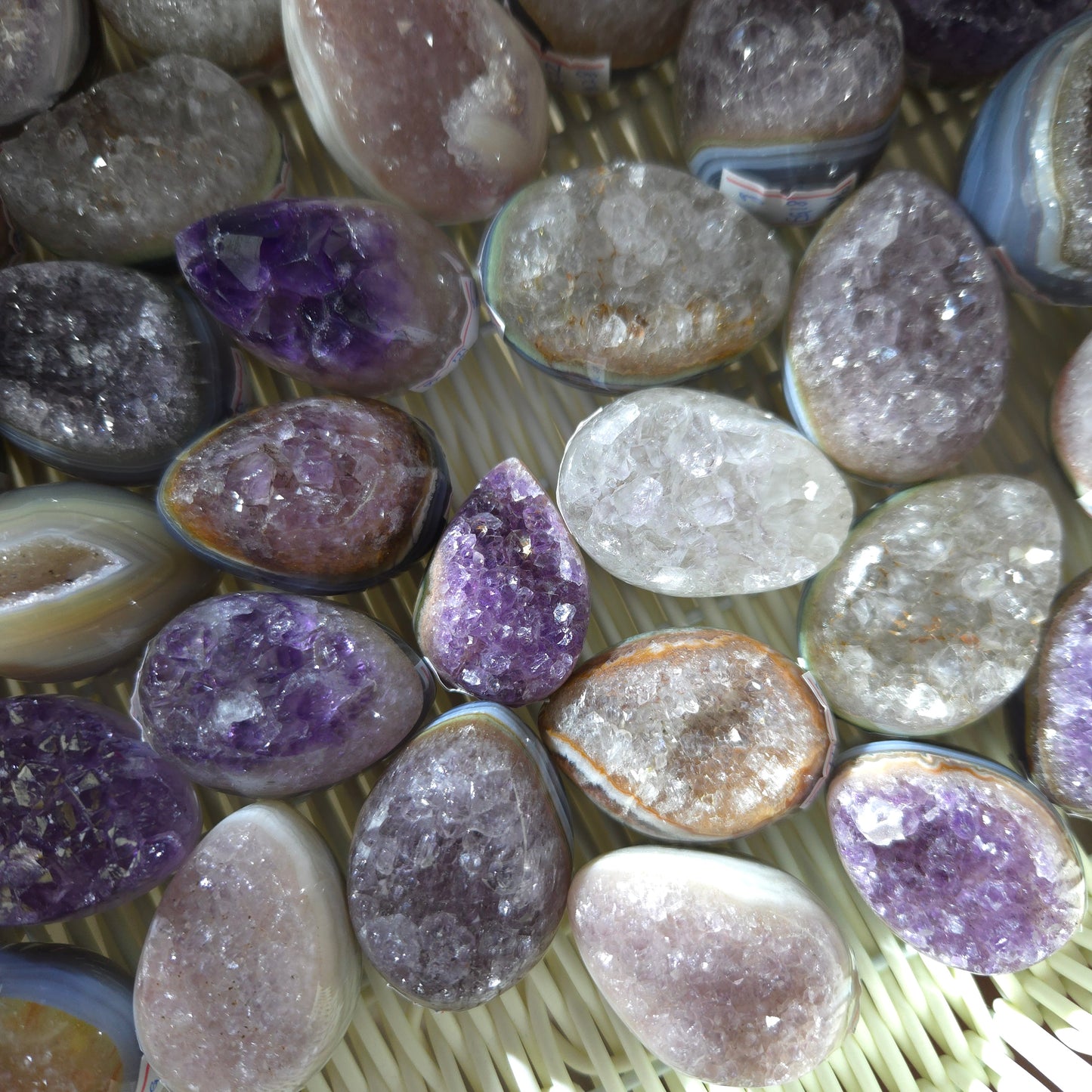 Uruguay amethyst eggs
