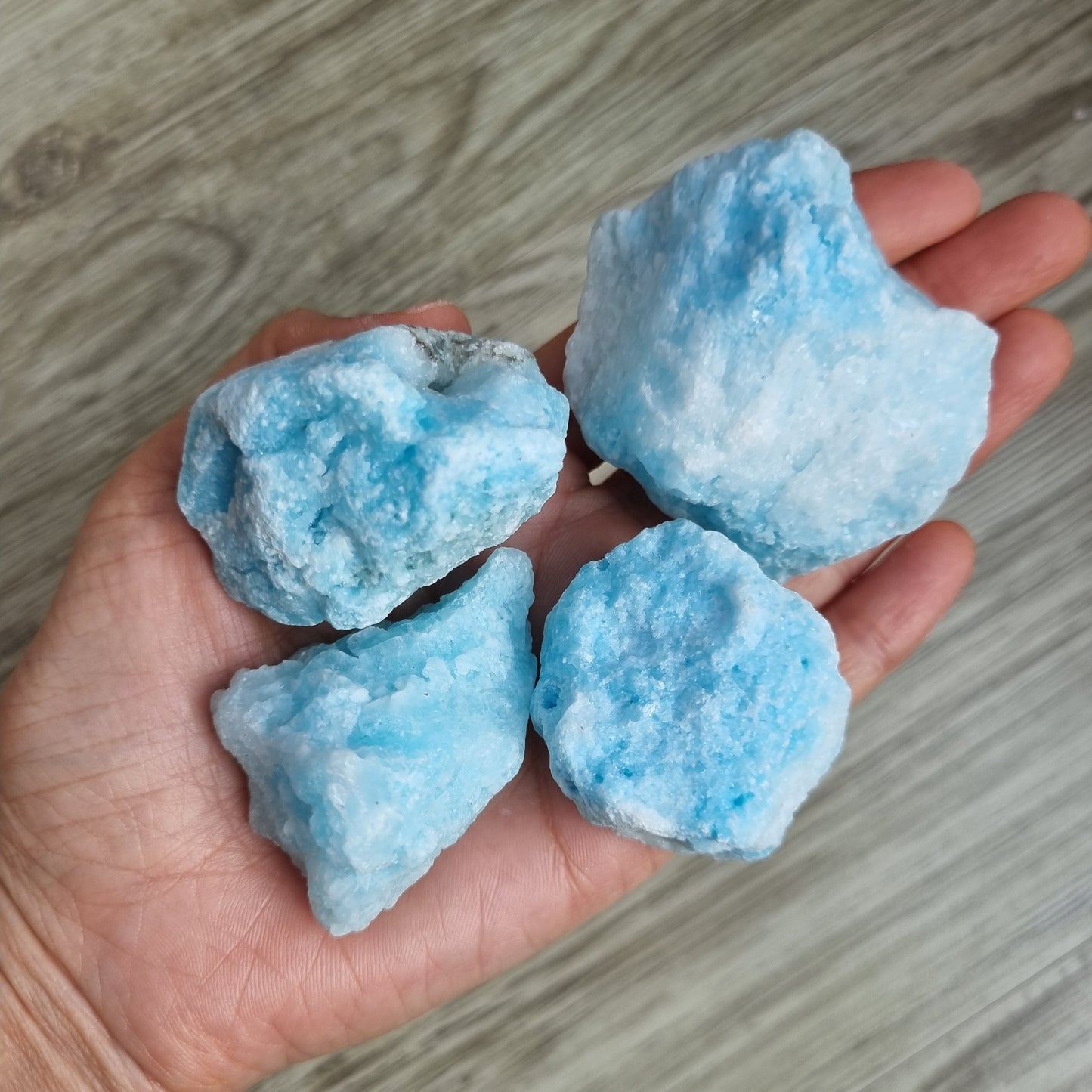 Raw Blue Aragonite