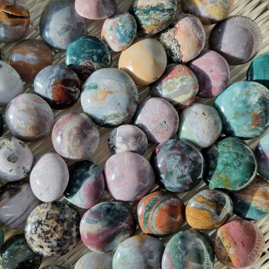 Ocean Jasper tumbles