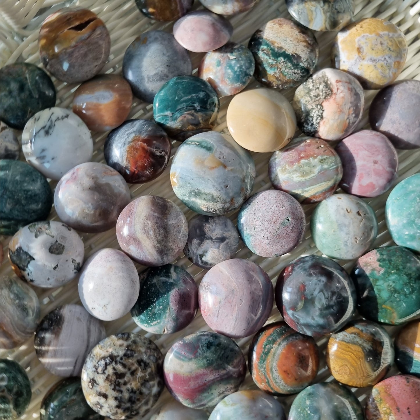 Ocean Jasper tumbles
