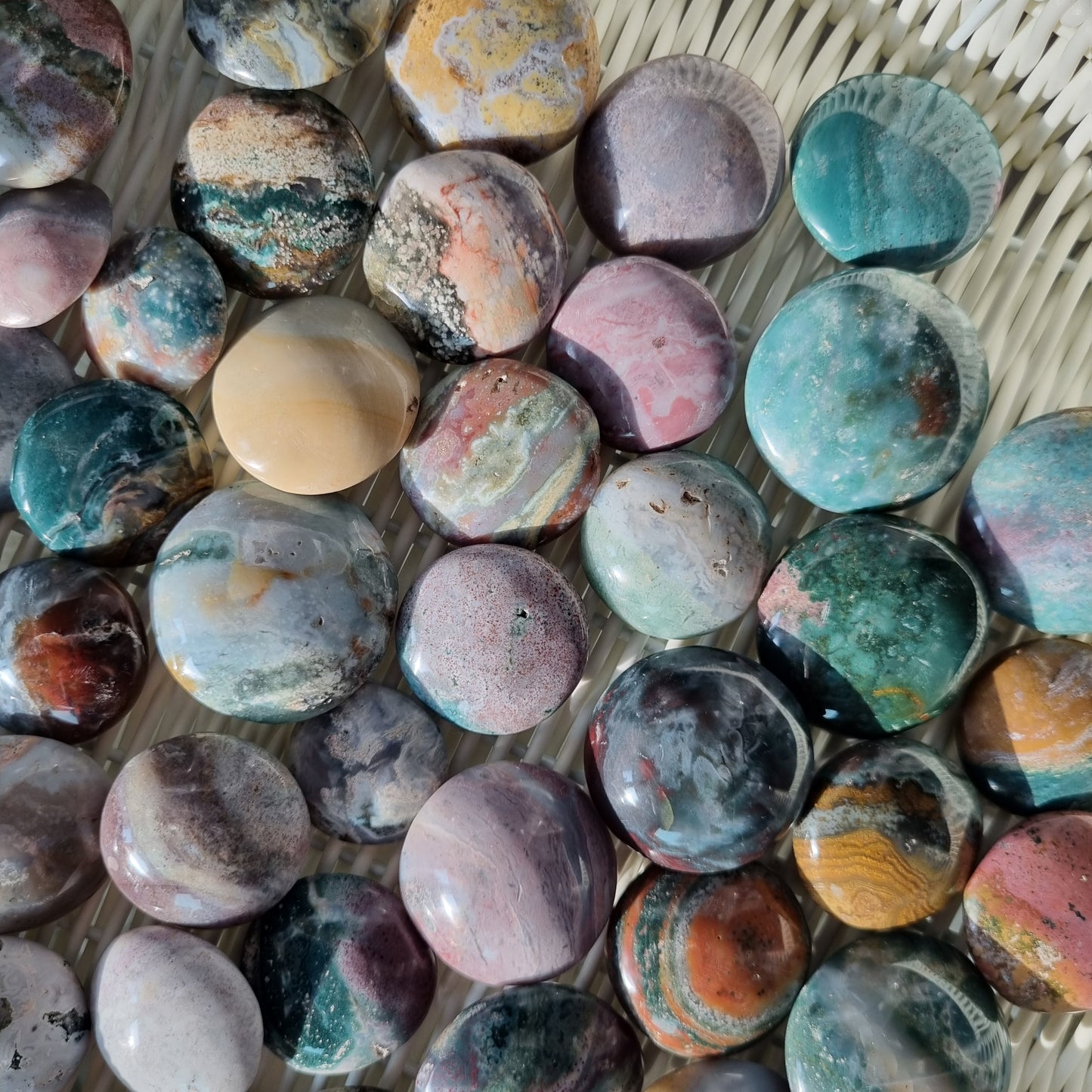 Ocean Jasper tumbles