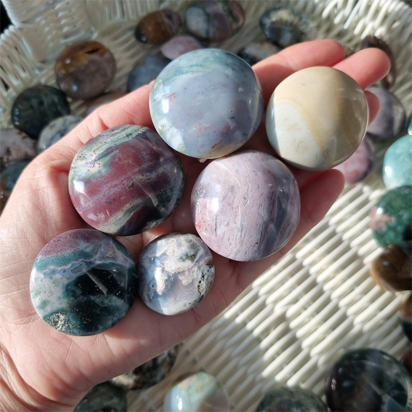Ocean Jasper tumbles