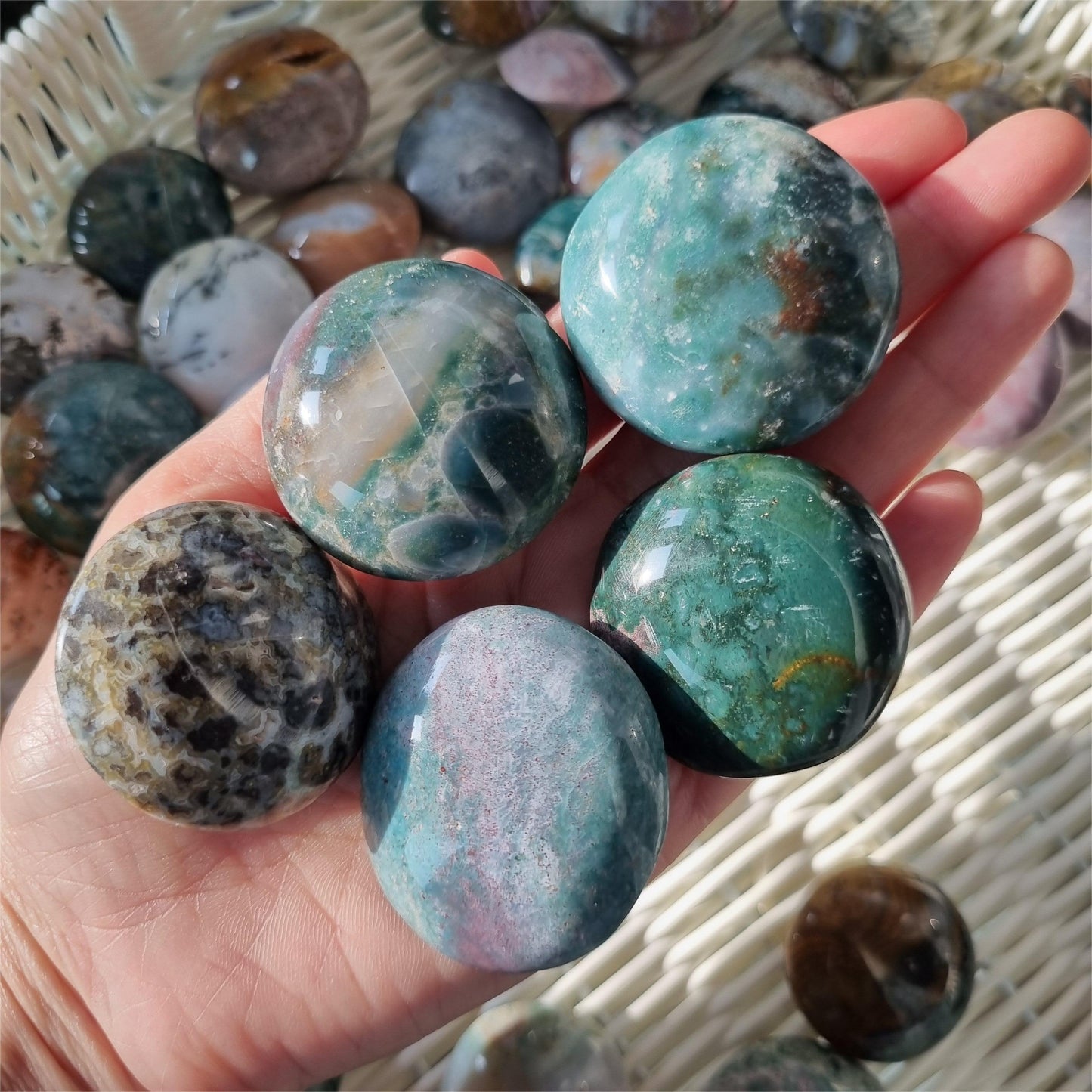 Ocean Jasper tumbles