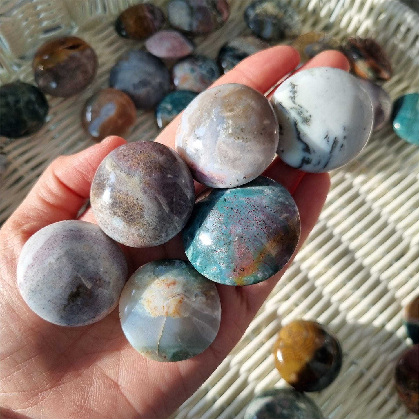 Ocean Jasper tumbles