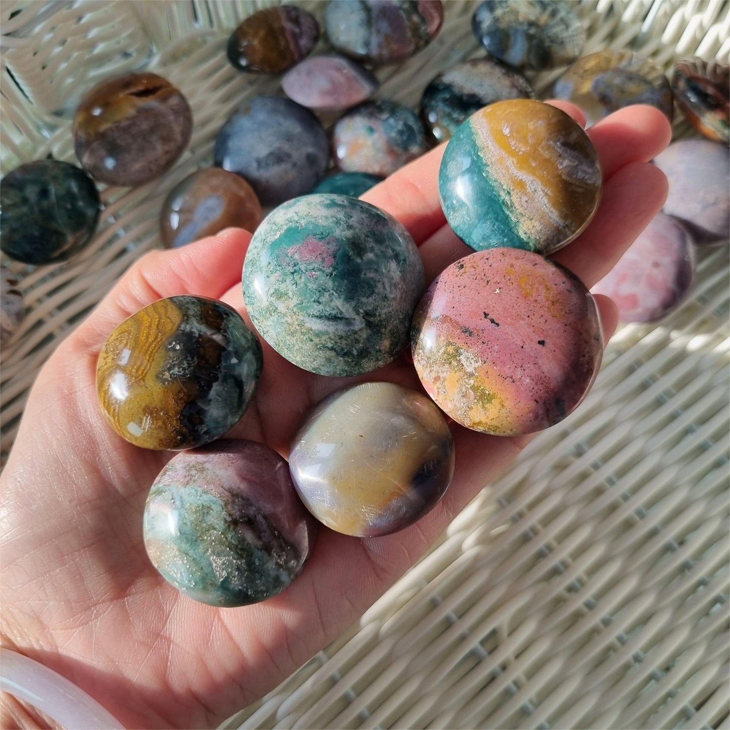 Ocean Jasper tumbles