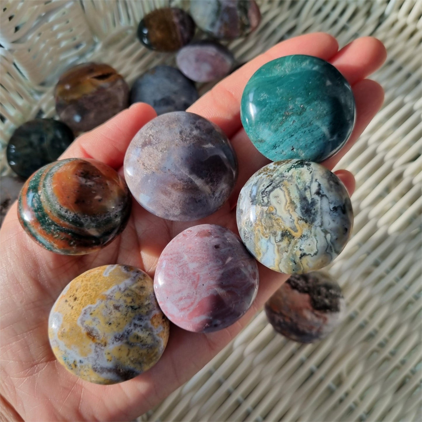Ocean Jasper tumbles