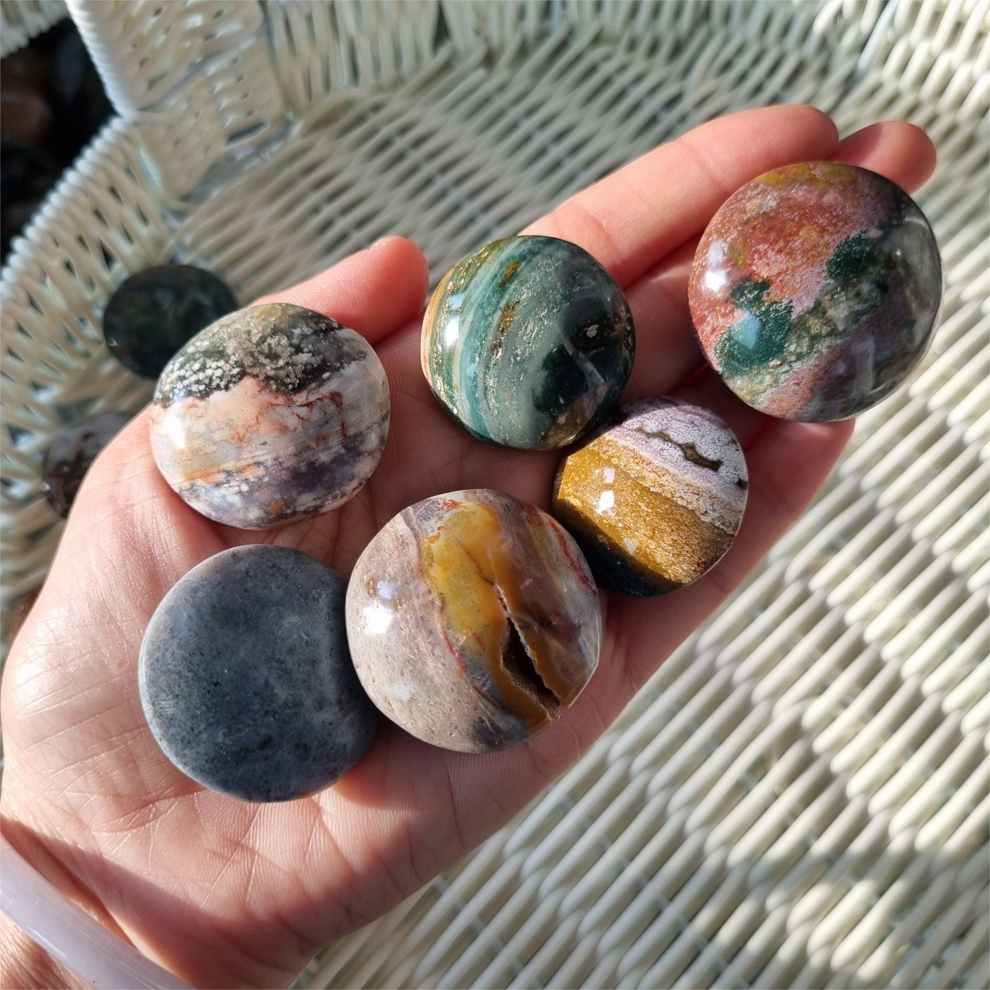 Ocean Jasper tumbles