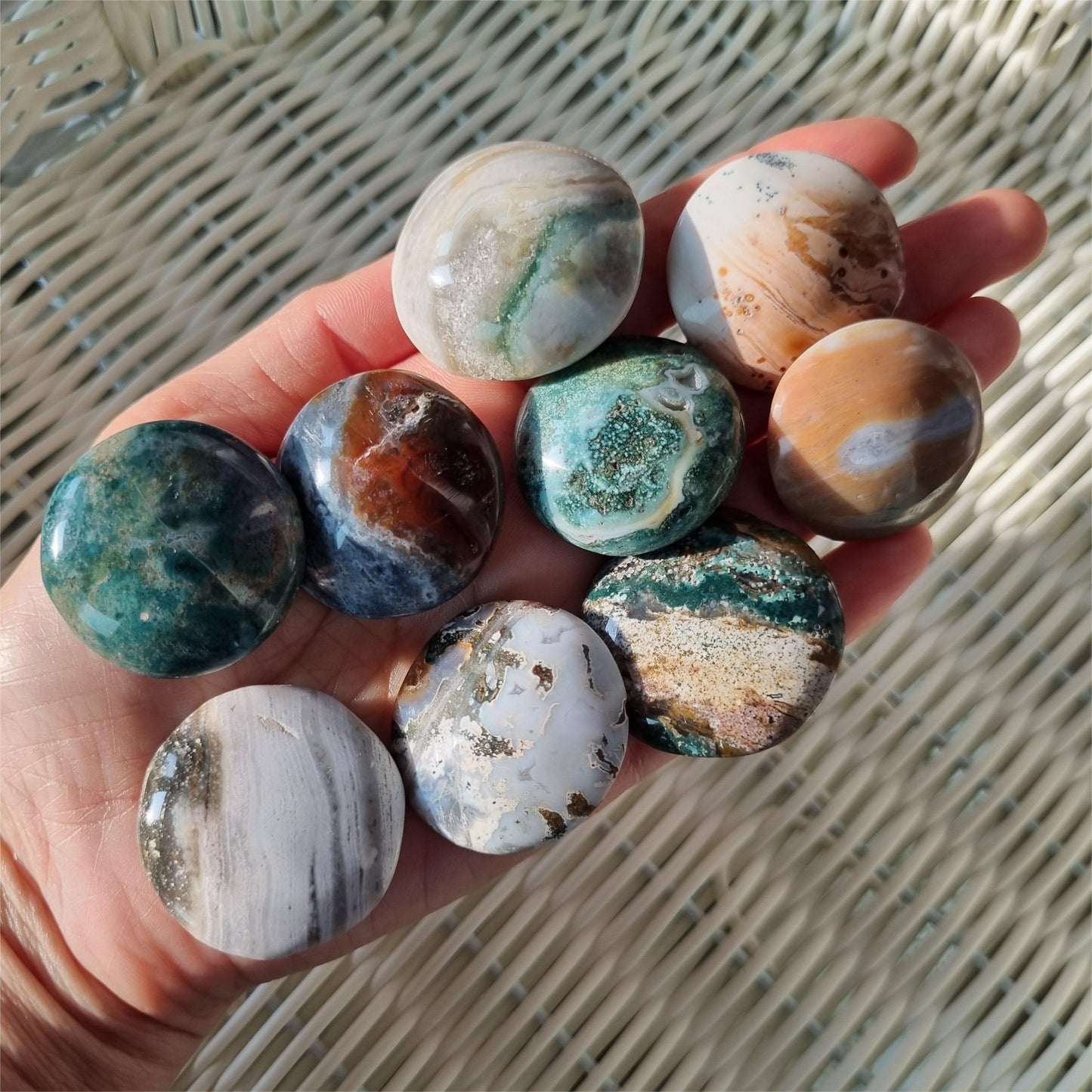 Ocean Jasper tumbles