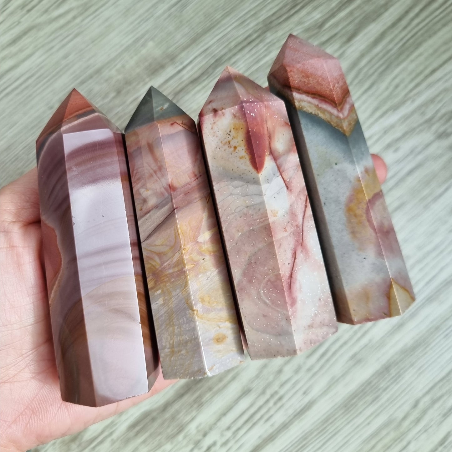 Polychrome Jasper towers