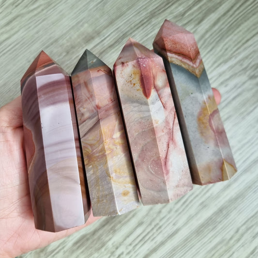 Polychrome Jasper towers