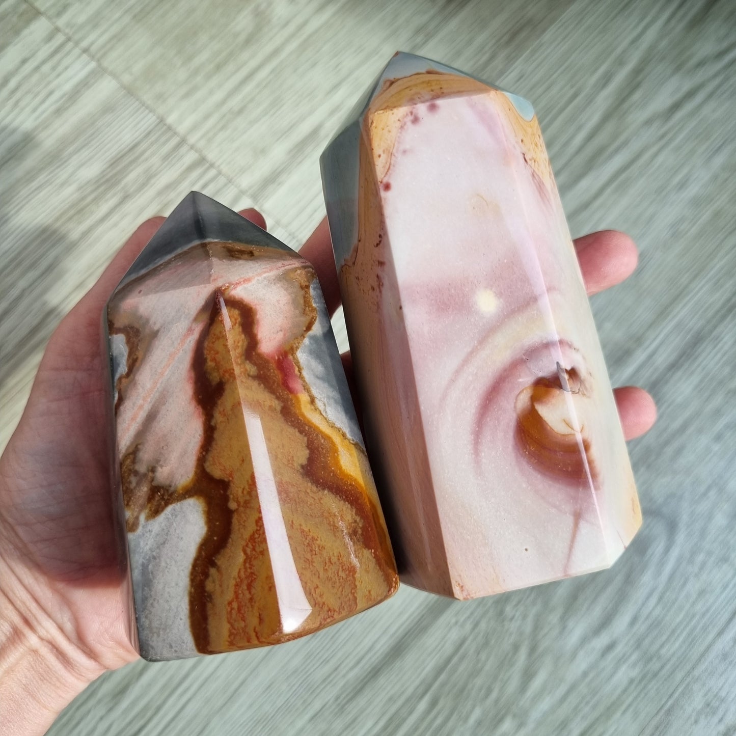 Polychrome Jasper towers