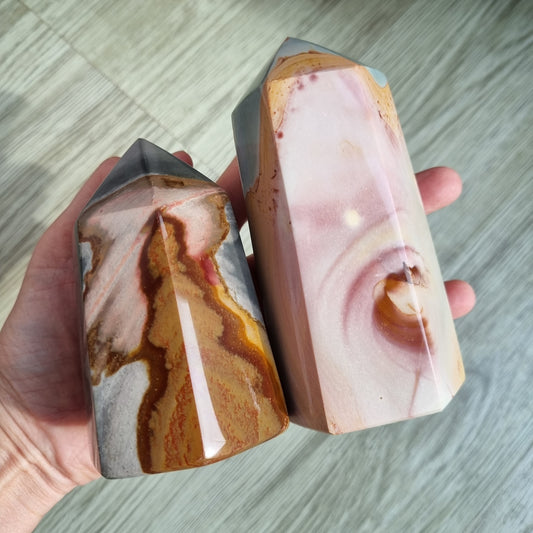 Polychrome Jasper towers