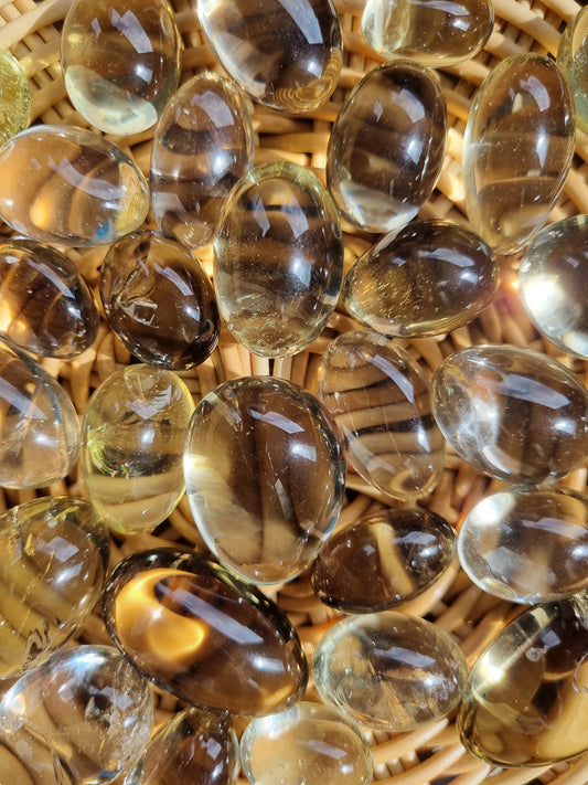 Smoky Citrine tumbles