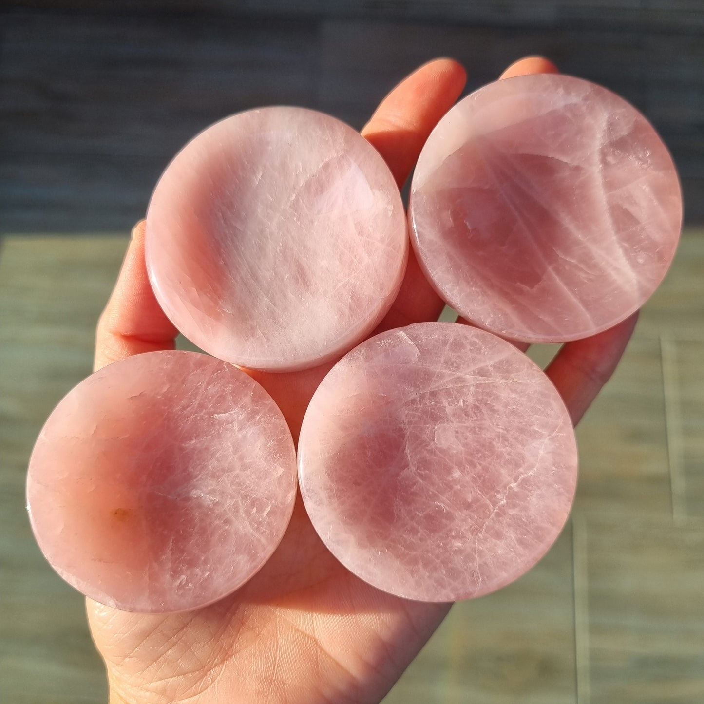 Rose Quartz bowls