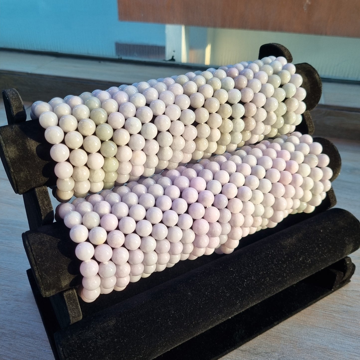 Certified Grade A Purple Jadeite bracelets ( 12mm+)