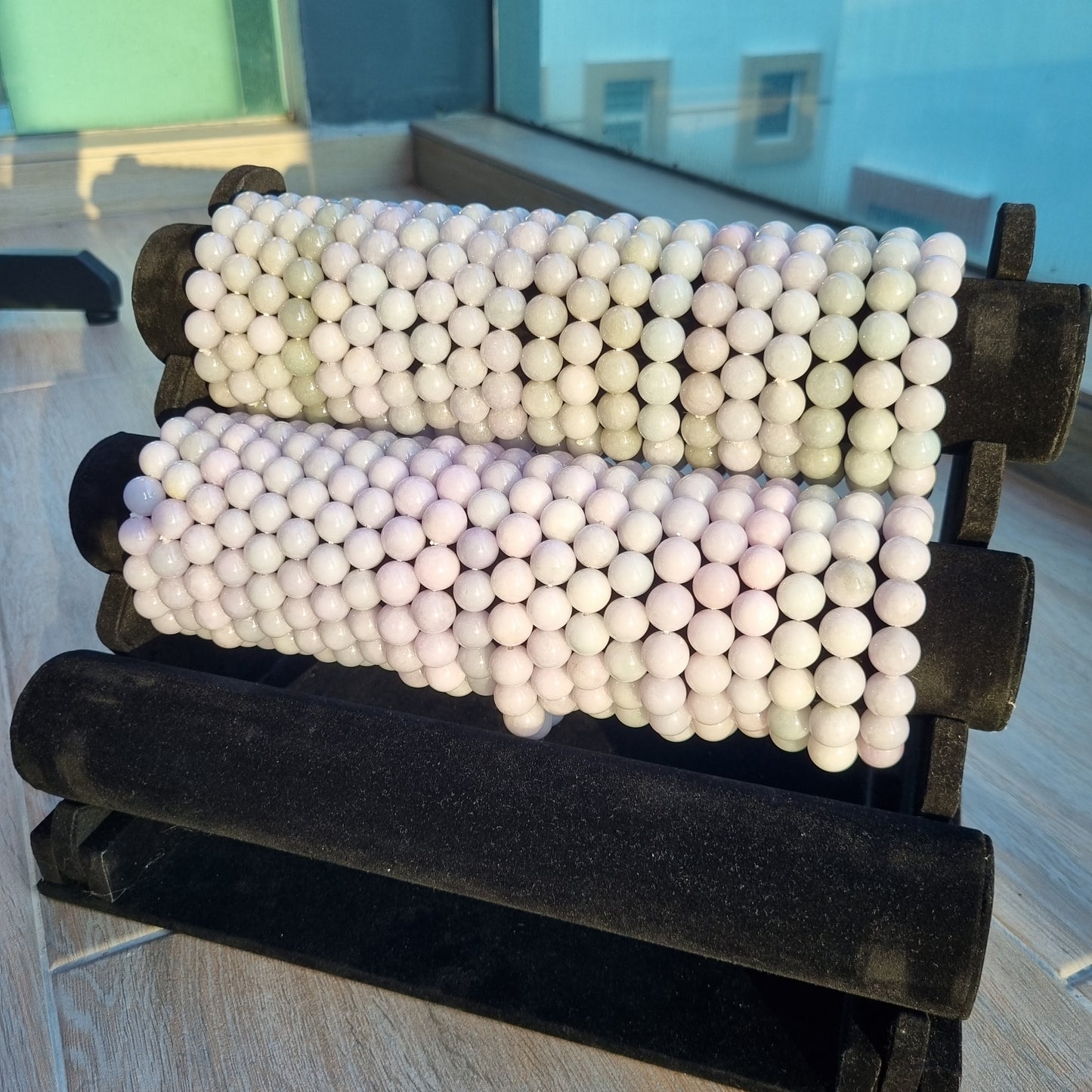 Certified Grade A Purple Jadeite bracelets ( 12mm+)