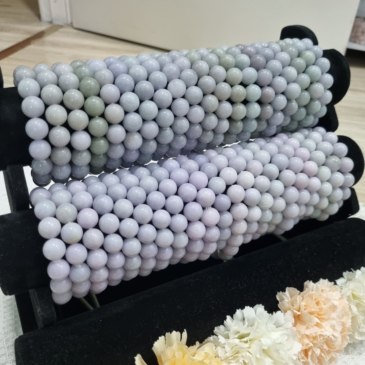 Certified Grade A Purple Jadeite bracelets ( 12mm+)