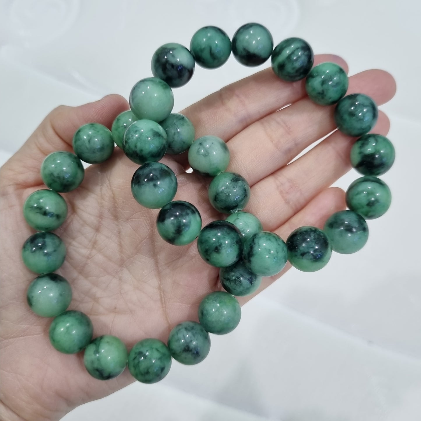 Certified Grade A Green Jadeite bracelets