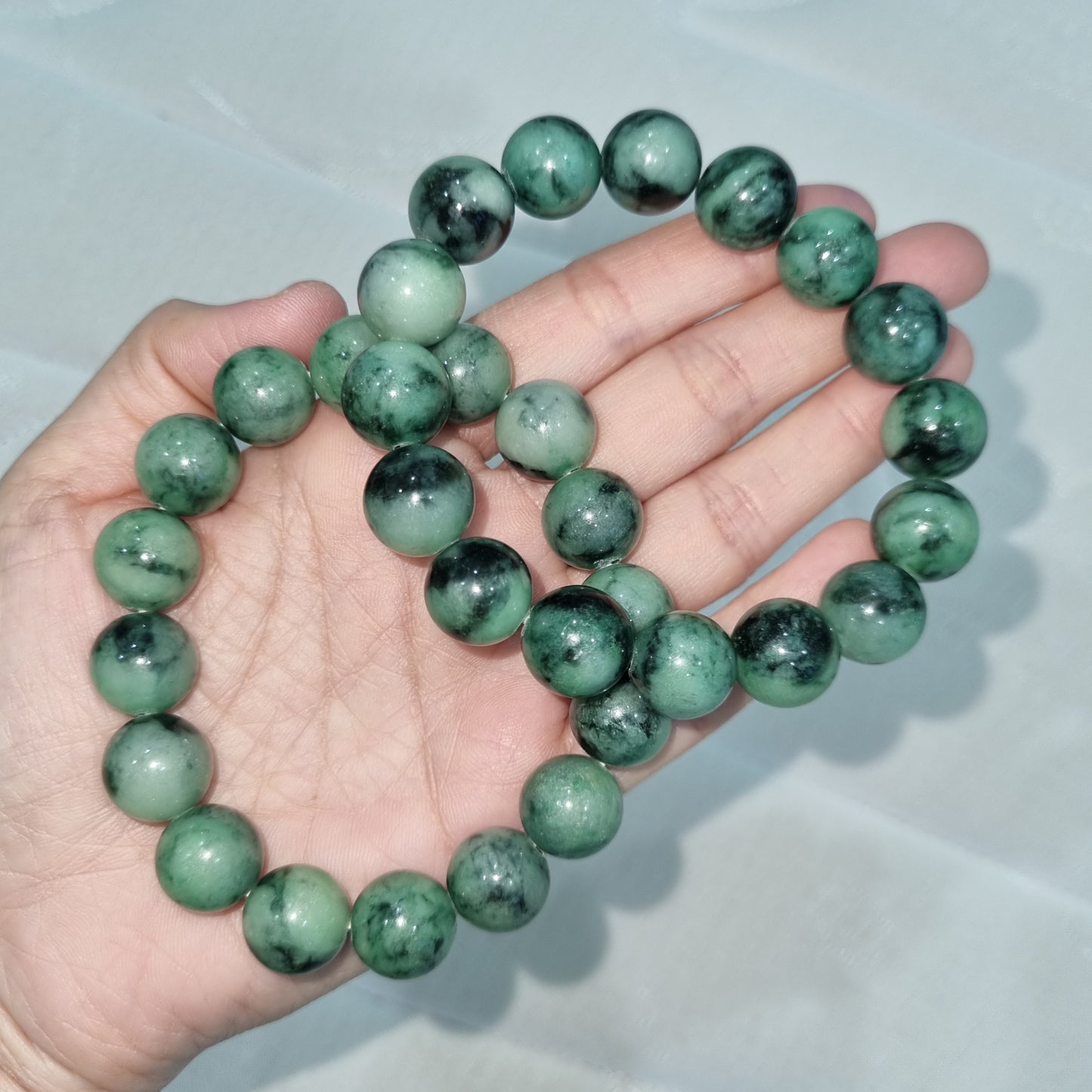 Certified Grade A Green Jadeite bracelets