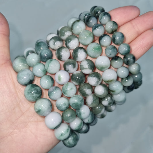 Certified Grade A Green jadeite bracelets