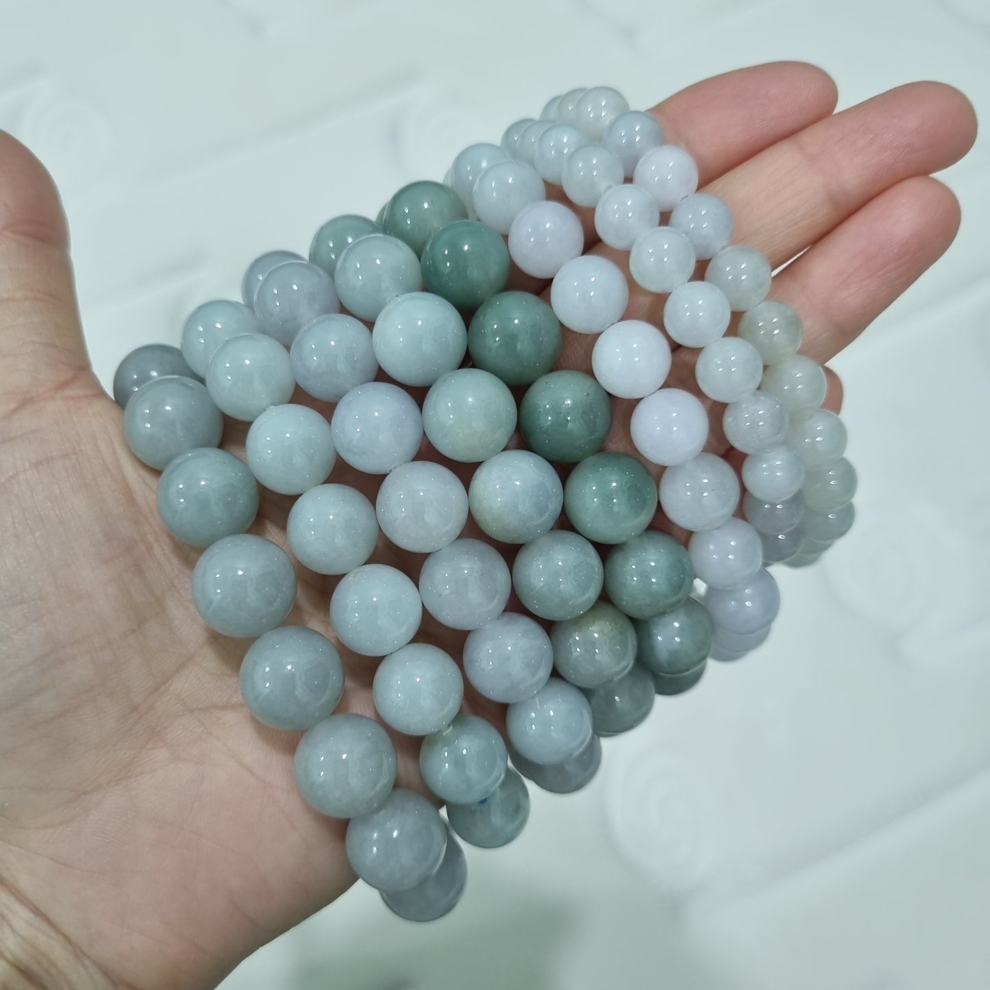 Certified Grade A burmese Jadeite Bracelets
