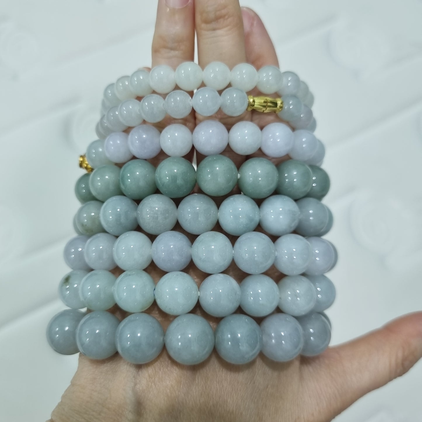 Certified Grade A burmese Jadeite Bracelets