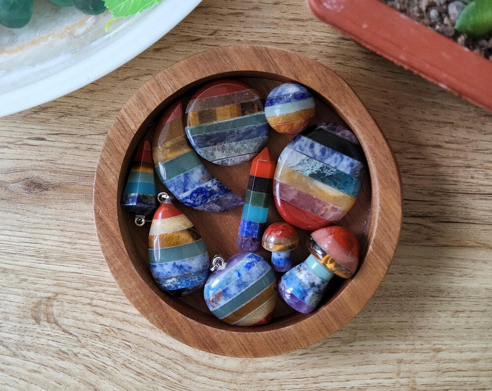 7 chakras stones