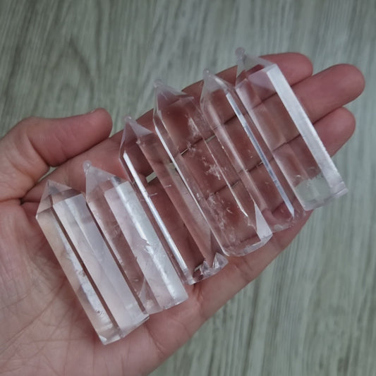 Clear Quartz towers